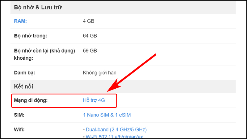 3 cách kiểm tra điện thoại có hỗ trợ 4G nhanh nhất tại nhà