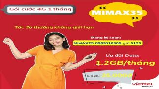 Mách bạn cách đăng ký gói MIMAX35 siêu rẻ, siêu ưu đãi